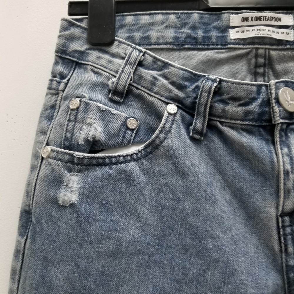 One Teaspoon Rip Jeans - Picture 7 of 8